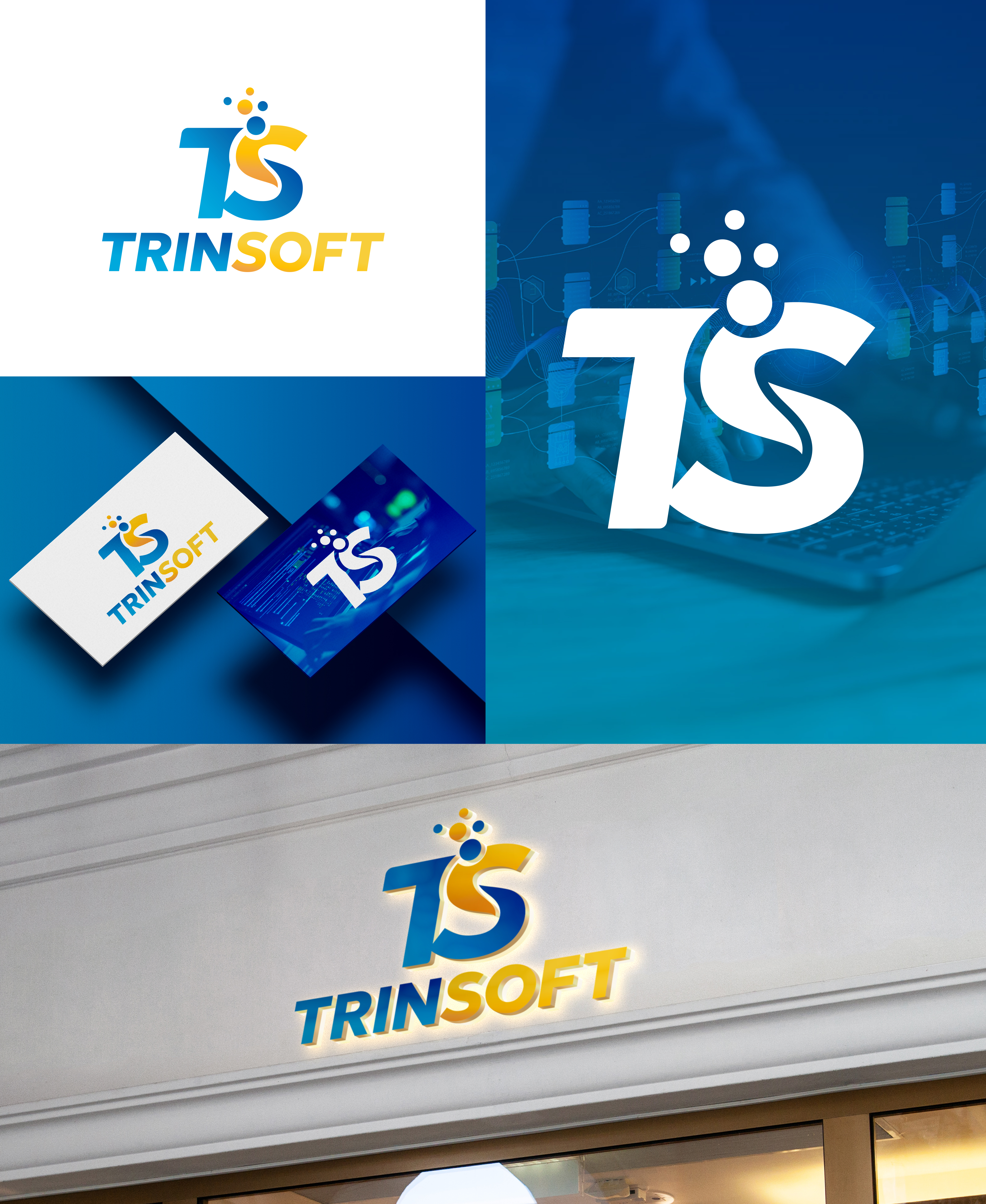 Diseño de Logo por aexoagency para TrinSoft | Diseño #35407030