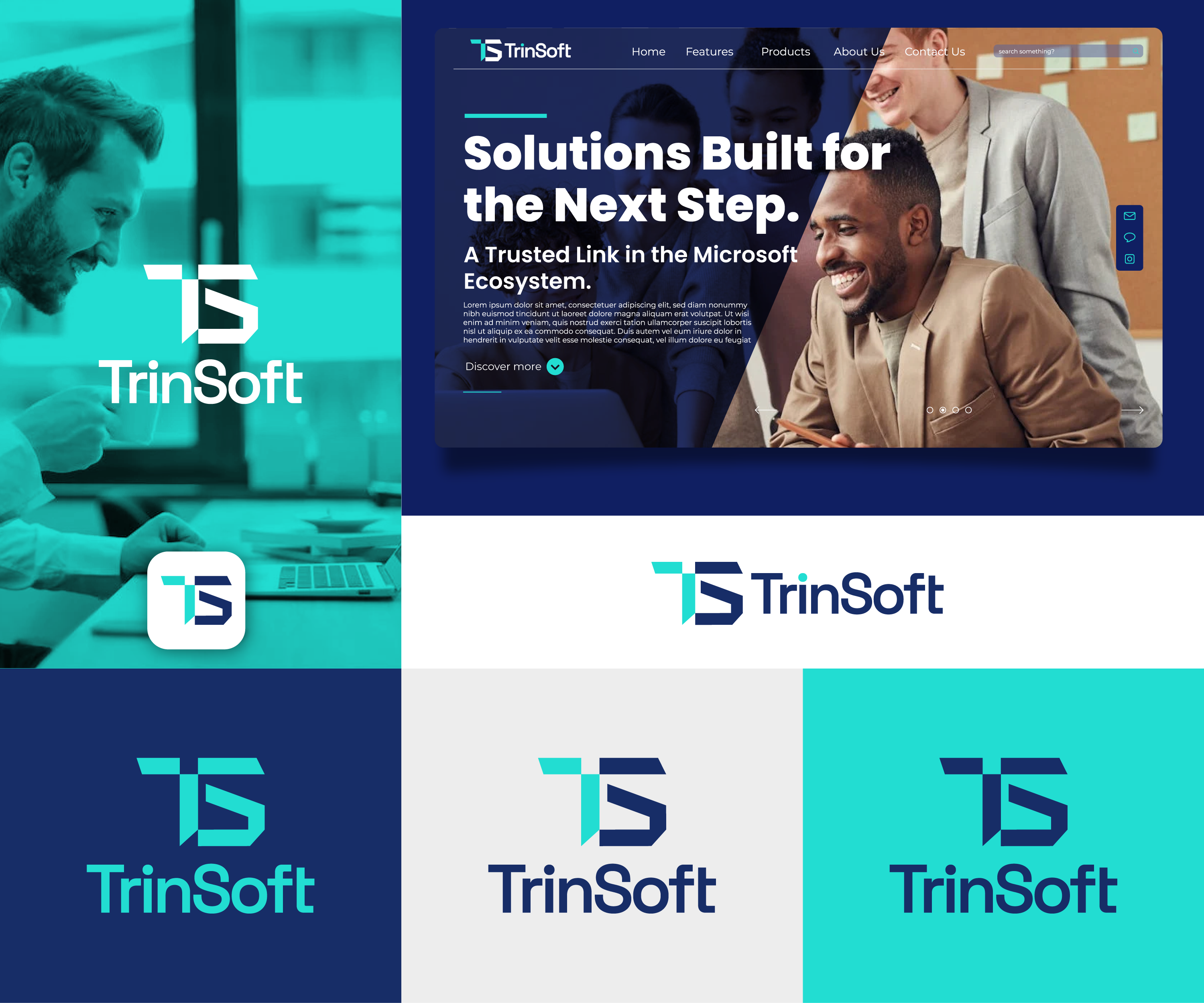 Logo Design by Zak deZign for TrinSoft | Design #35805068