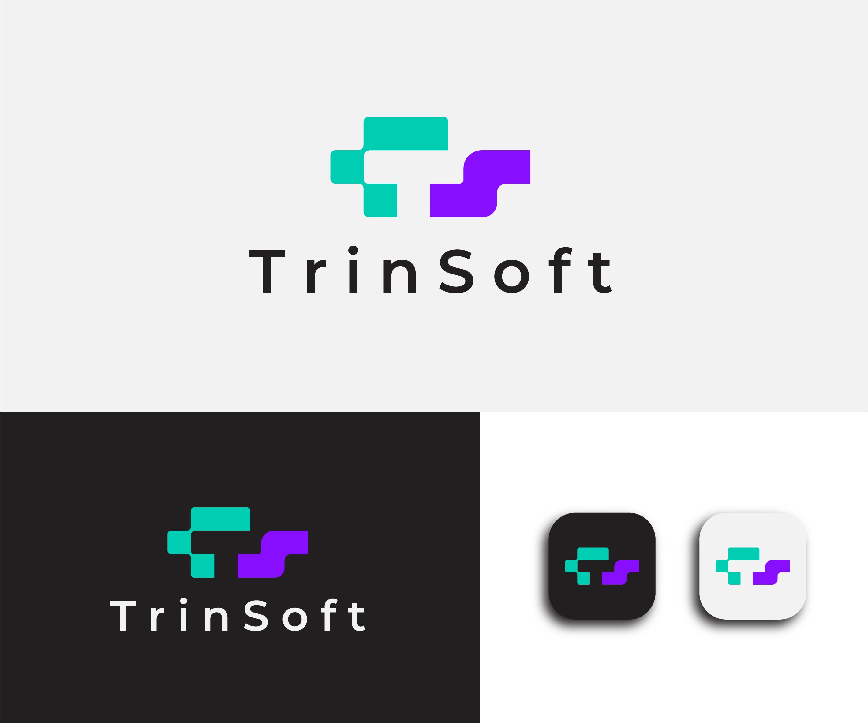 Diseño de Logo por genzo para TrinSoft | Diseño #36296819