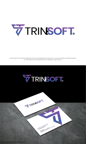 Diseño de Logo por Ellon para TrinSoft | Diseño: #35842331