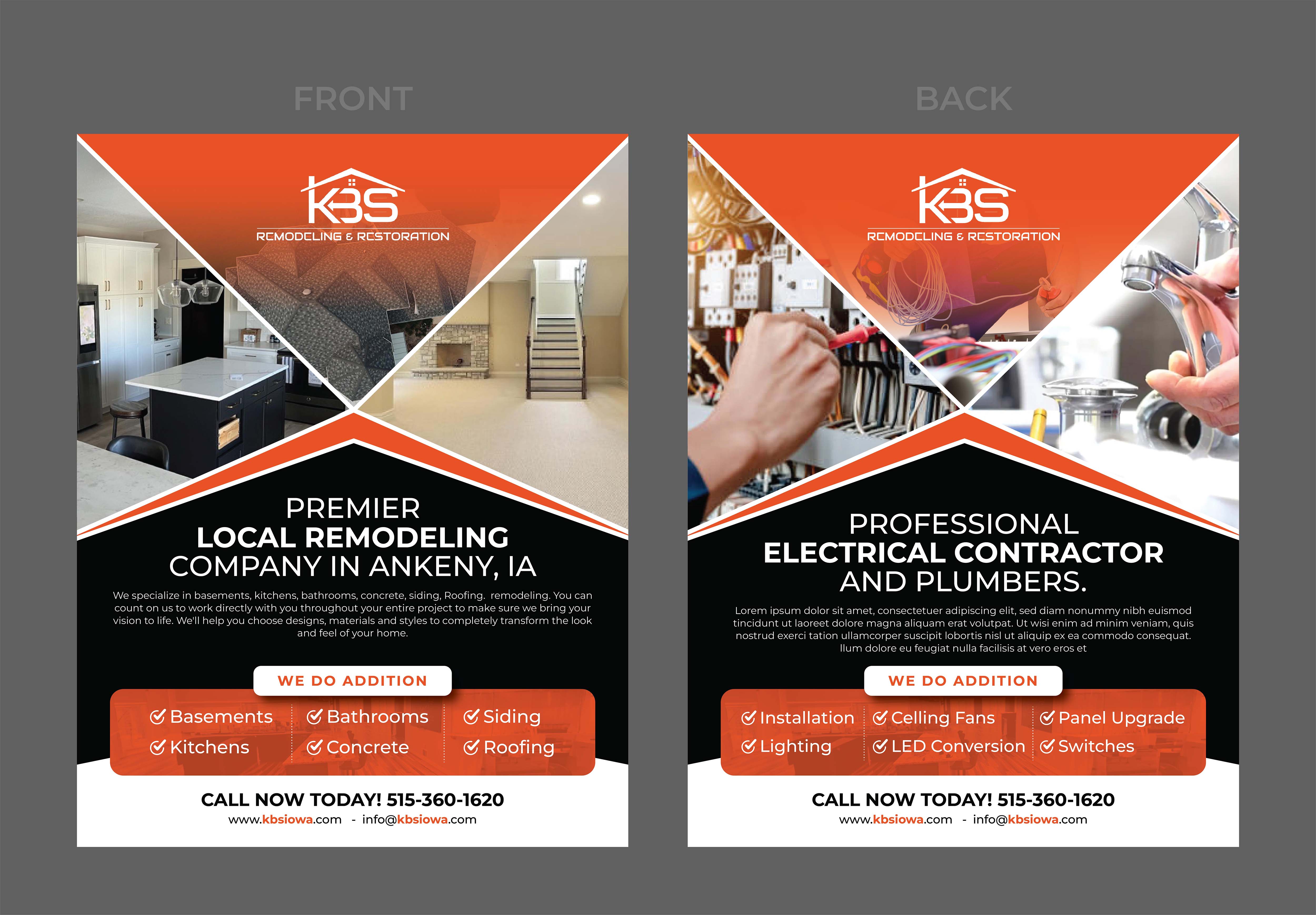 Flyer Design by 3Guys for this project | Design #35410038