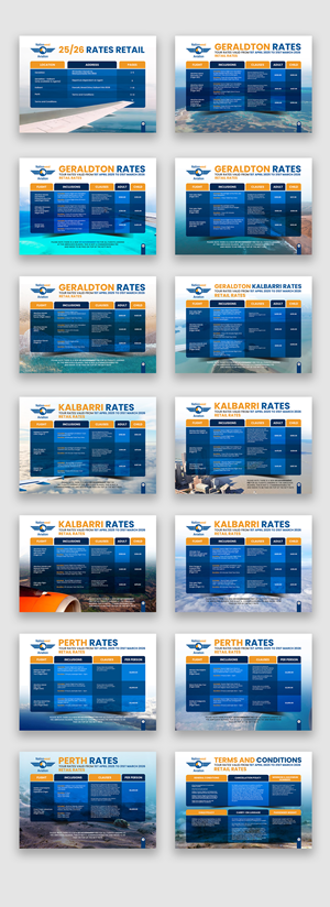 Brochure Design by debdesign for Nationwest Aviation  | Design: #35424470