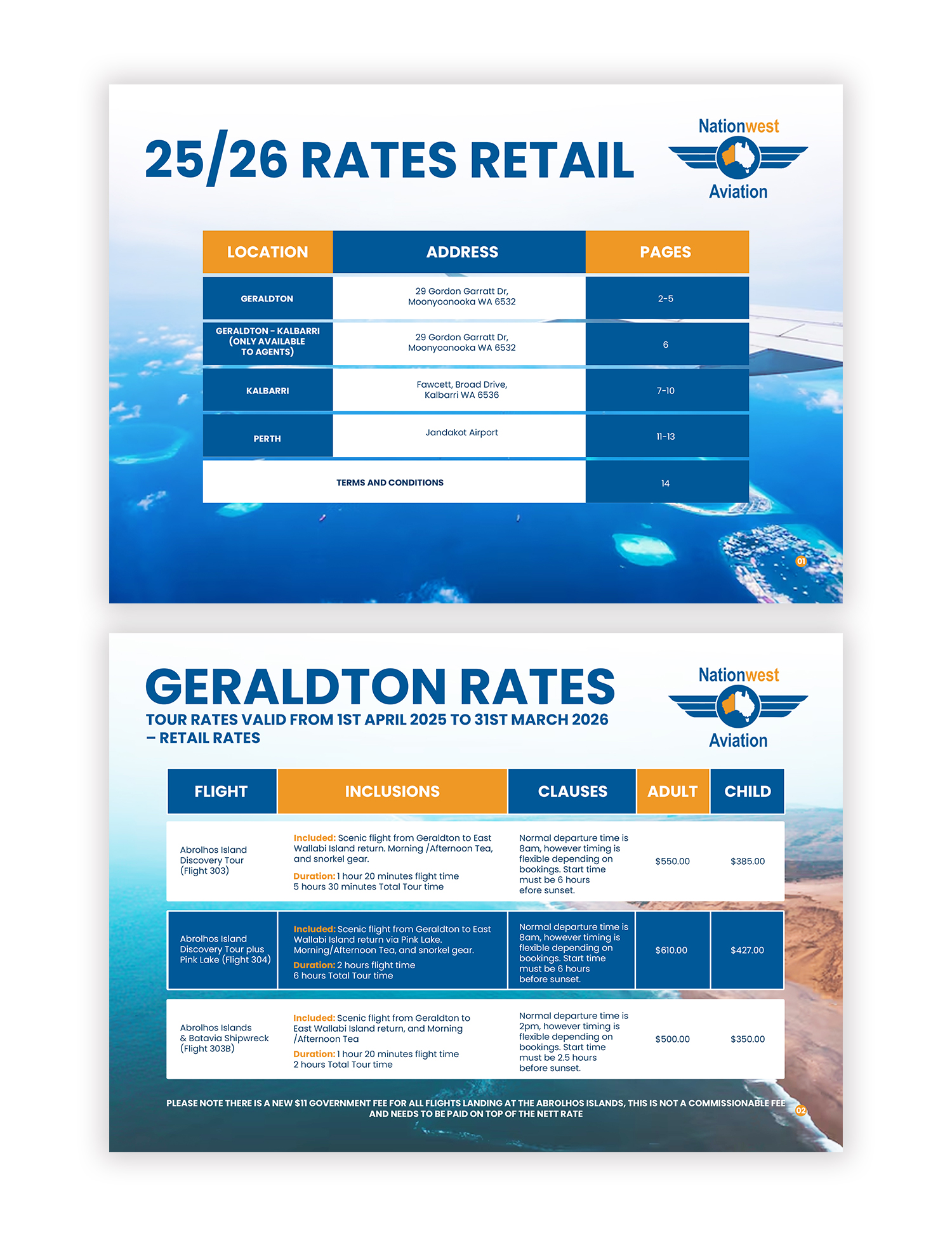 Brochure Design by debdesign for Nationwest Aviation  | Design #35424602