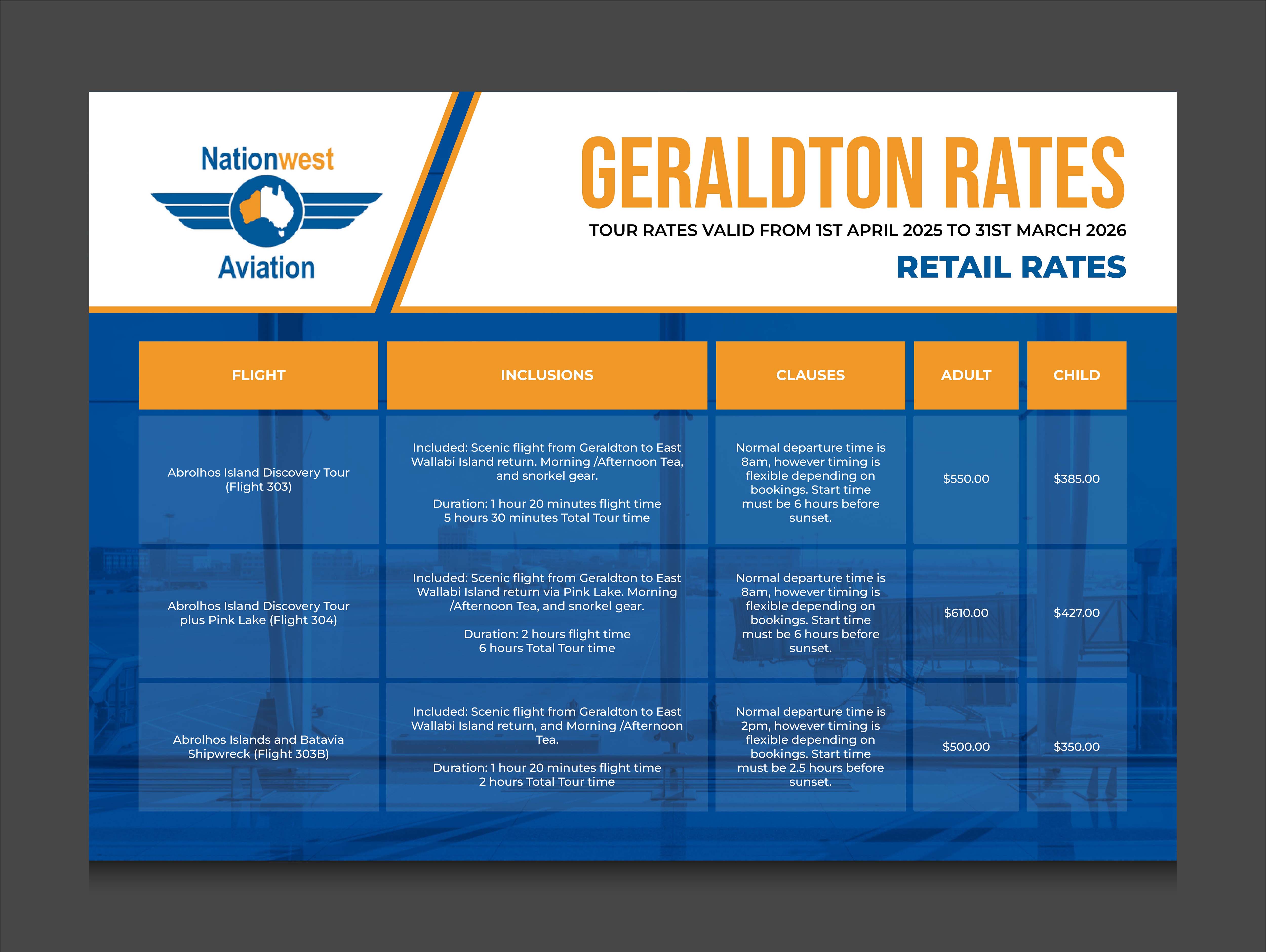 Brochure Design by 3Guys for Nationwest Aviation  | Design #35411426
