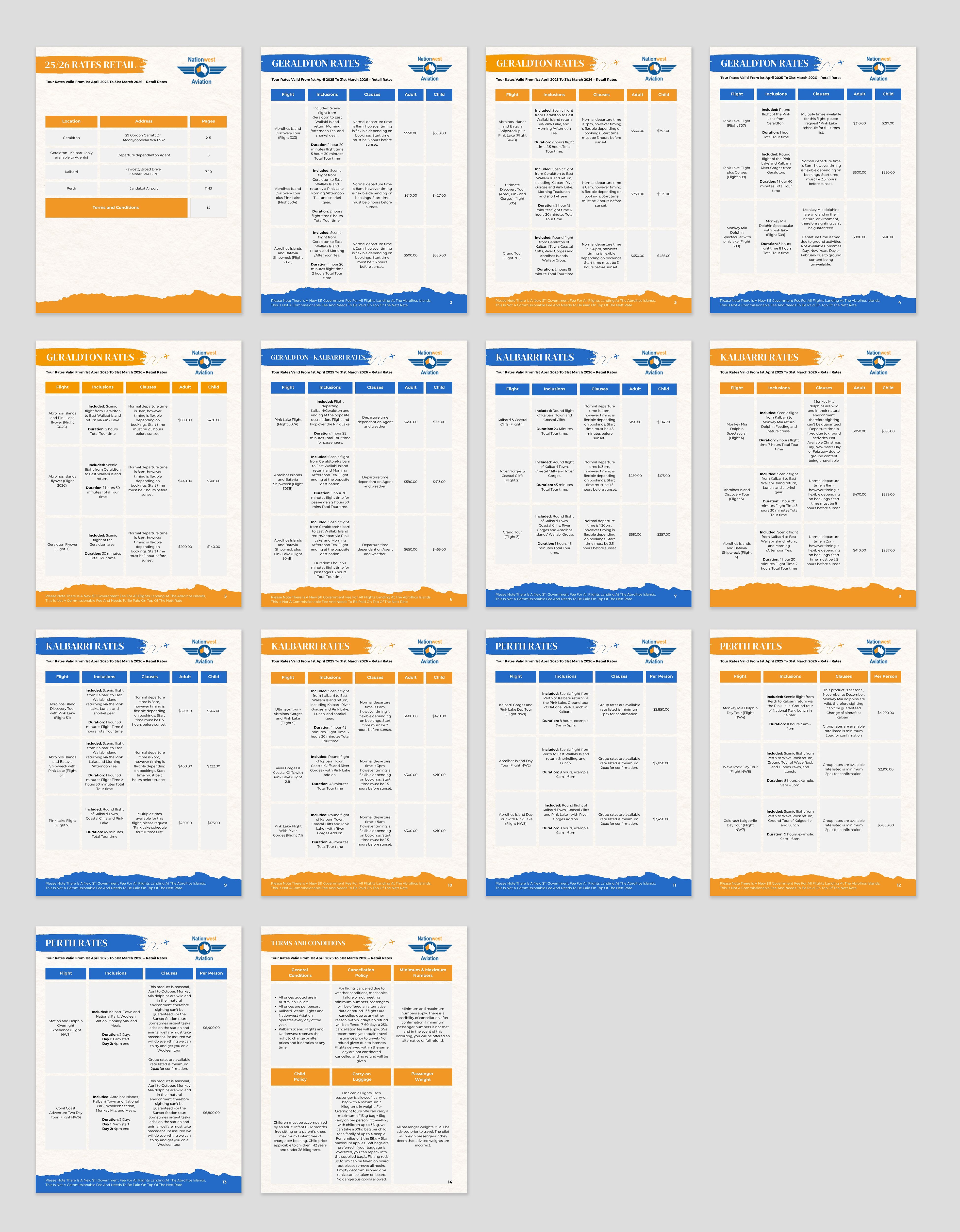 Brochure Design by SAI DESIGNS for Nationwest Aviation  | Design #35438847