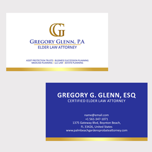 Gregory Glenn PA Card Logo