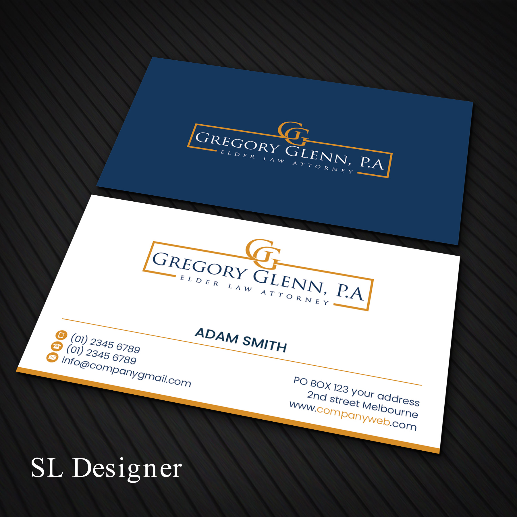Business Card Design by SL Designer for this project | Design #35411941