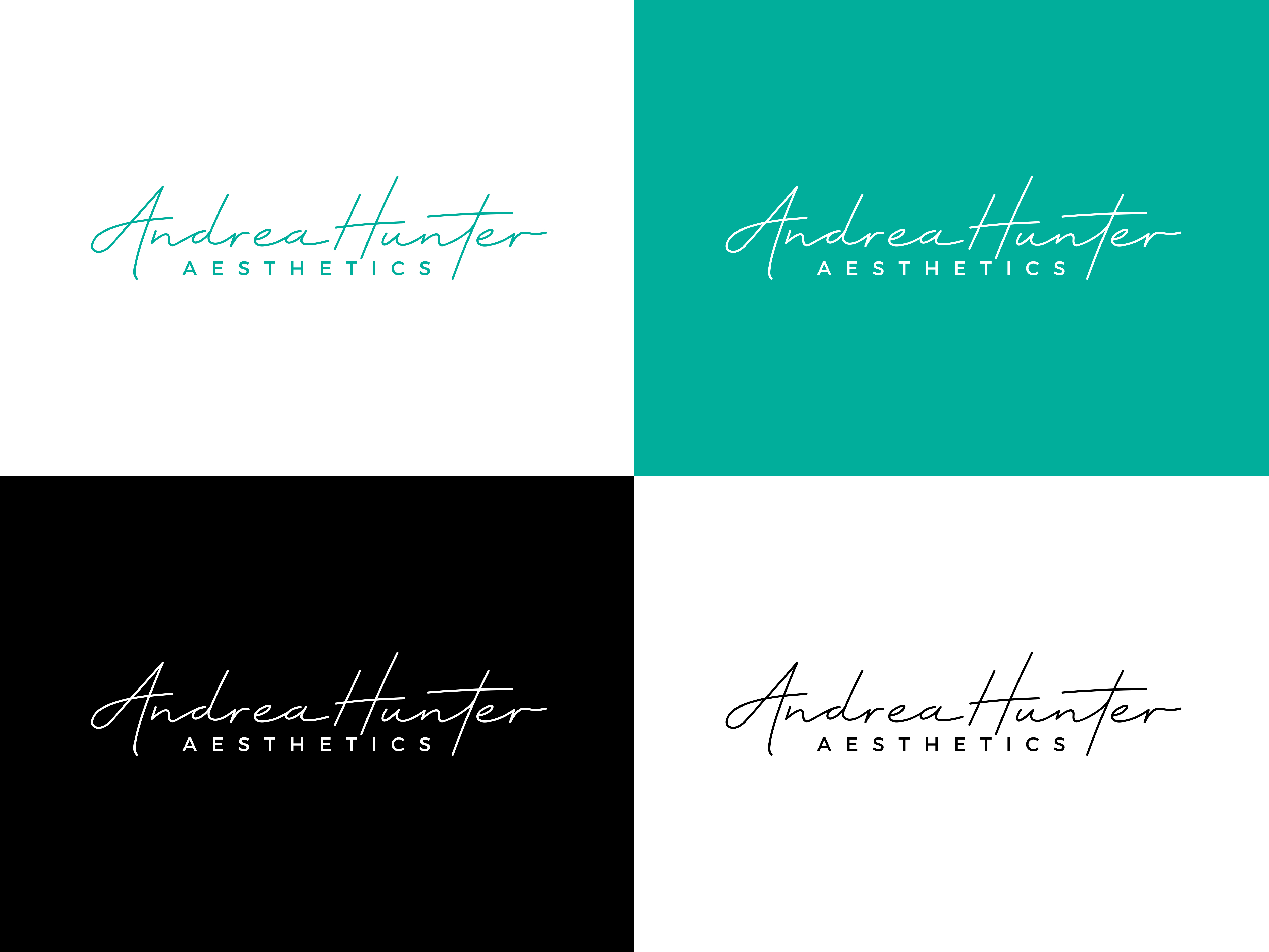 Logo Design by ArtTank for Andrea Hunter Aesthetics, PLLC | Design: #35413580