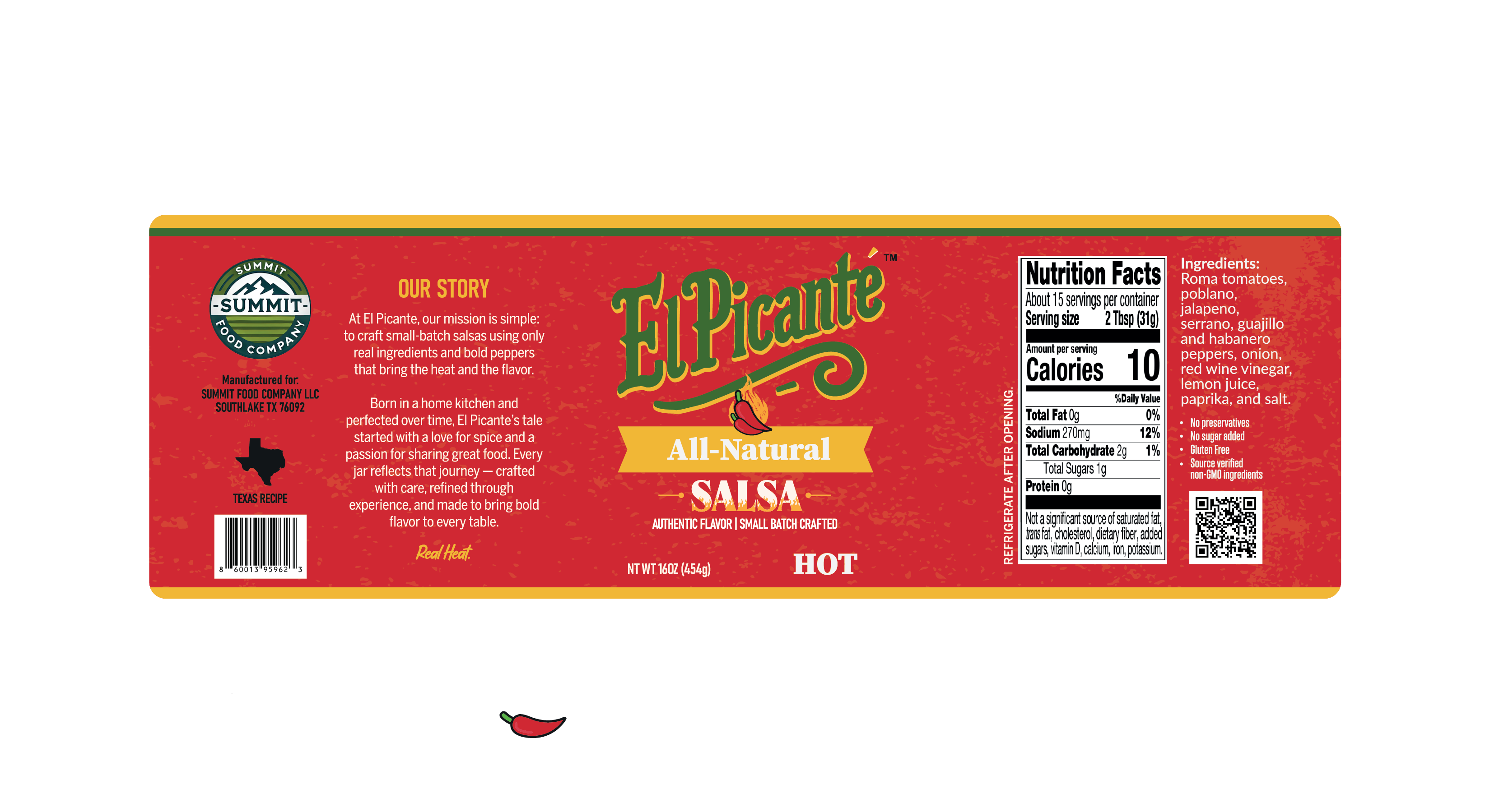 Label Design by Rifqi 7 for Summit Food Company | Design #35427886