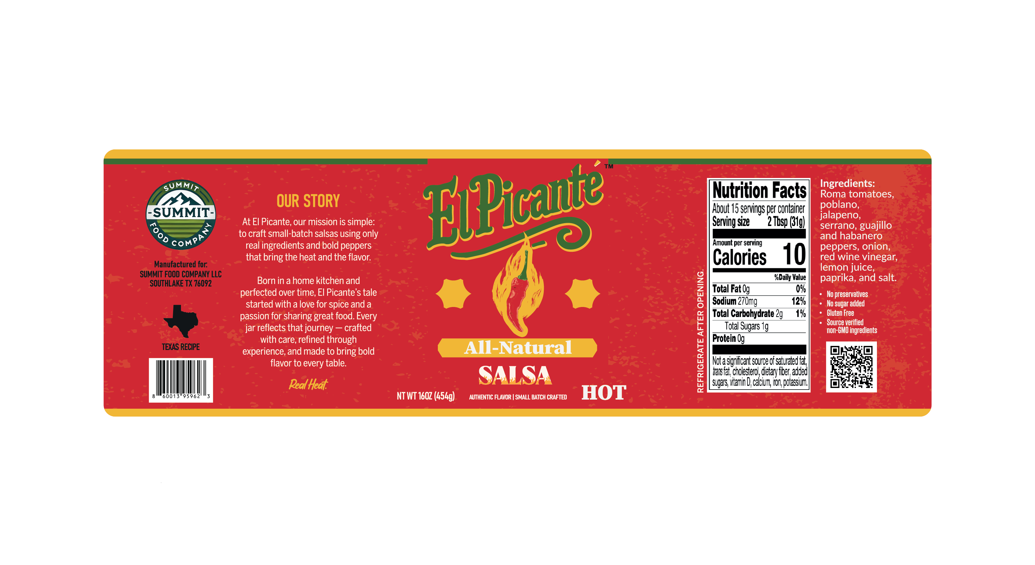 Design Étiquette par Rifqi 7 pour Summit Food Company | Design #35427888