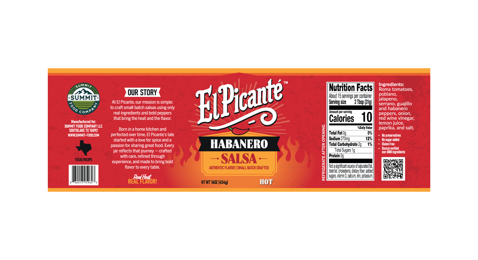 Design Étiquette par JR-Design pour Summit Food Company | Design #35432206