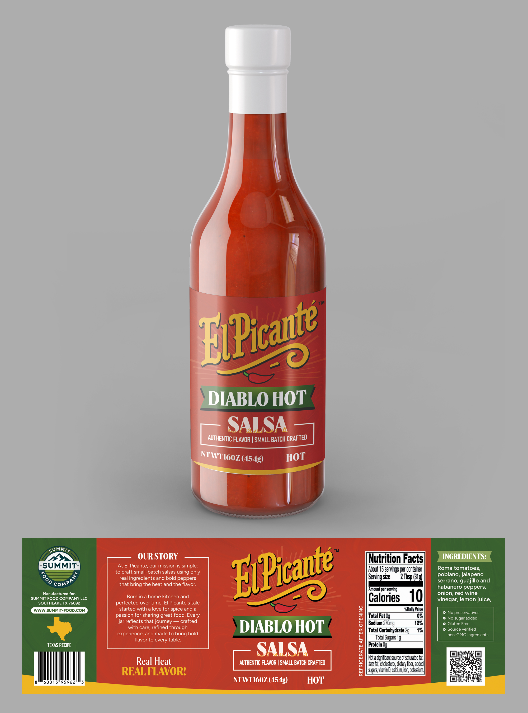 Design Étiquette par Dzhafir pour Summit Food Company | Design #35425788