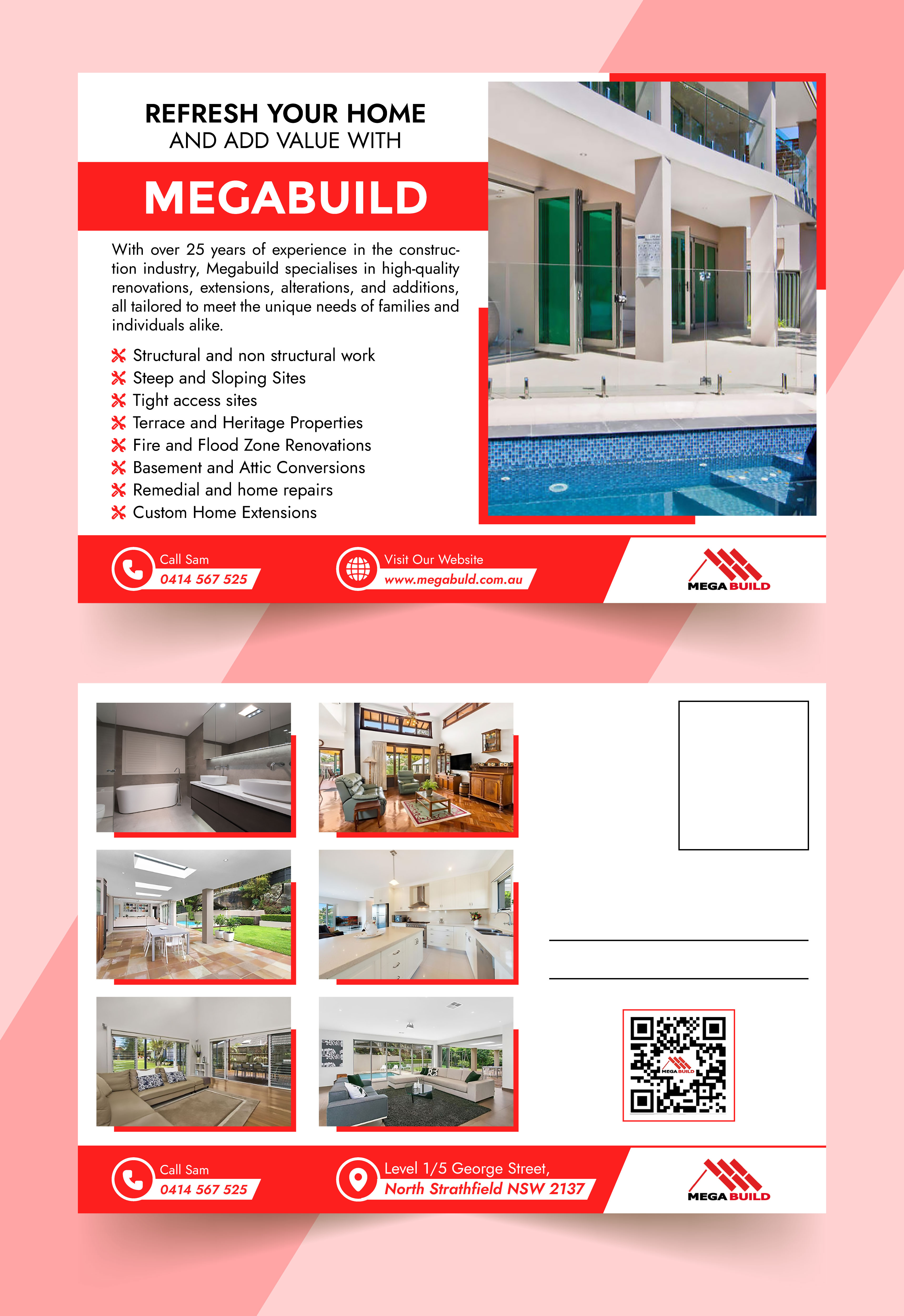 Design de Flyer par PranStudio pour Megabuild Pty Ltd | Design #35420140