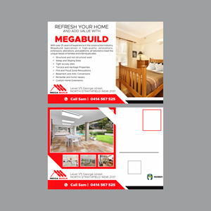 Diseño de Flyer por nng para Megabuild Pty Ltd | Diseño #35419345