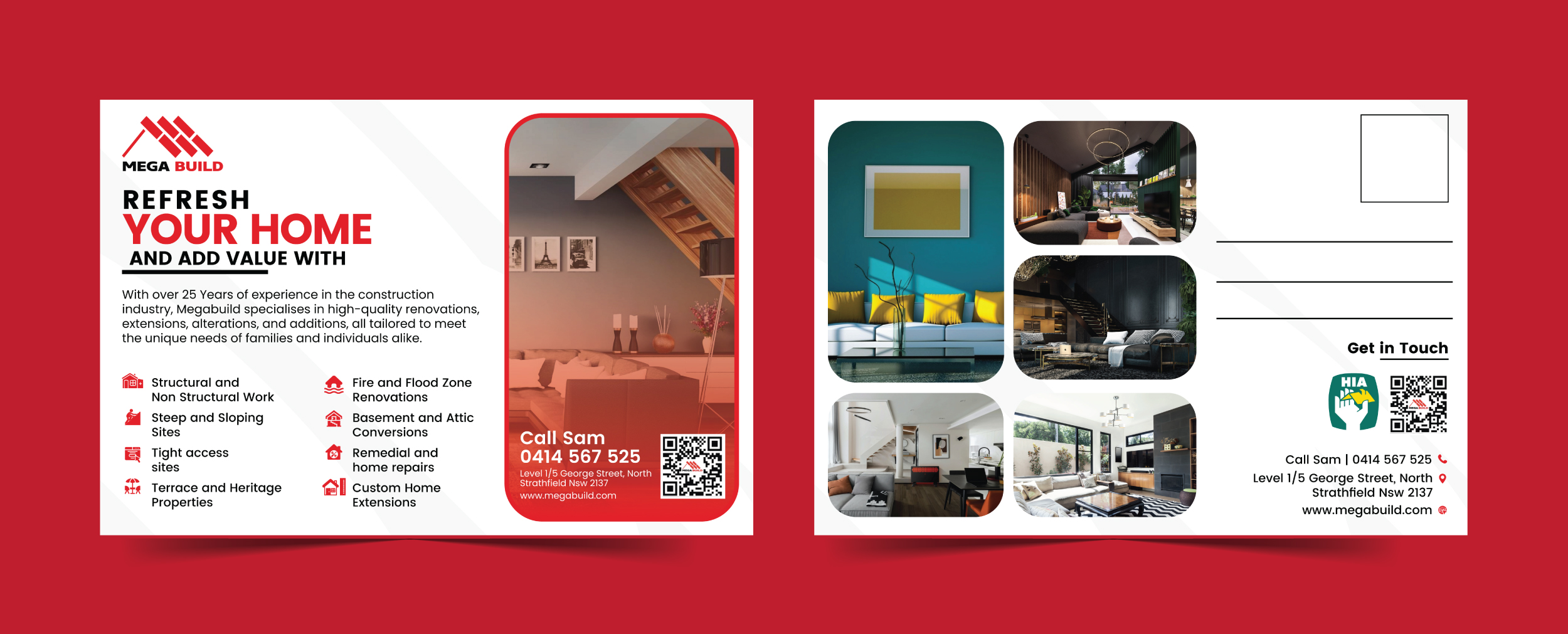Design de Flyer par Fusionex Studio pour Megabuild Pty Ltd | Design #35420665