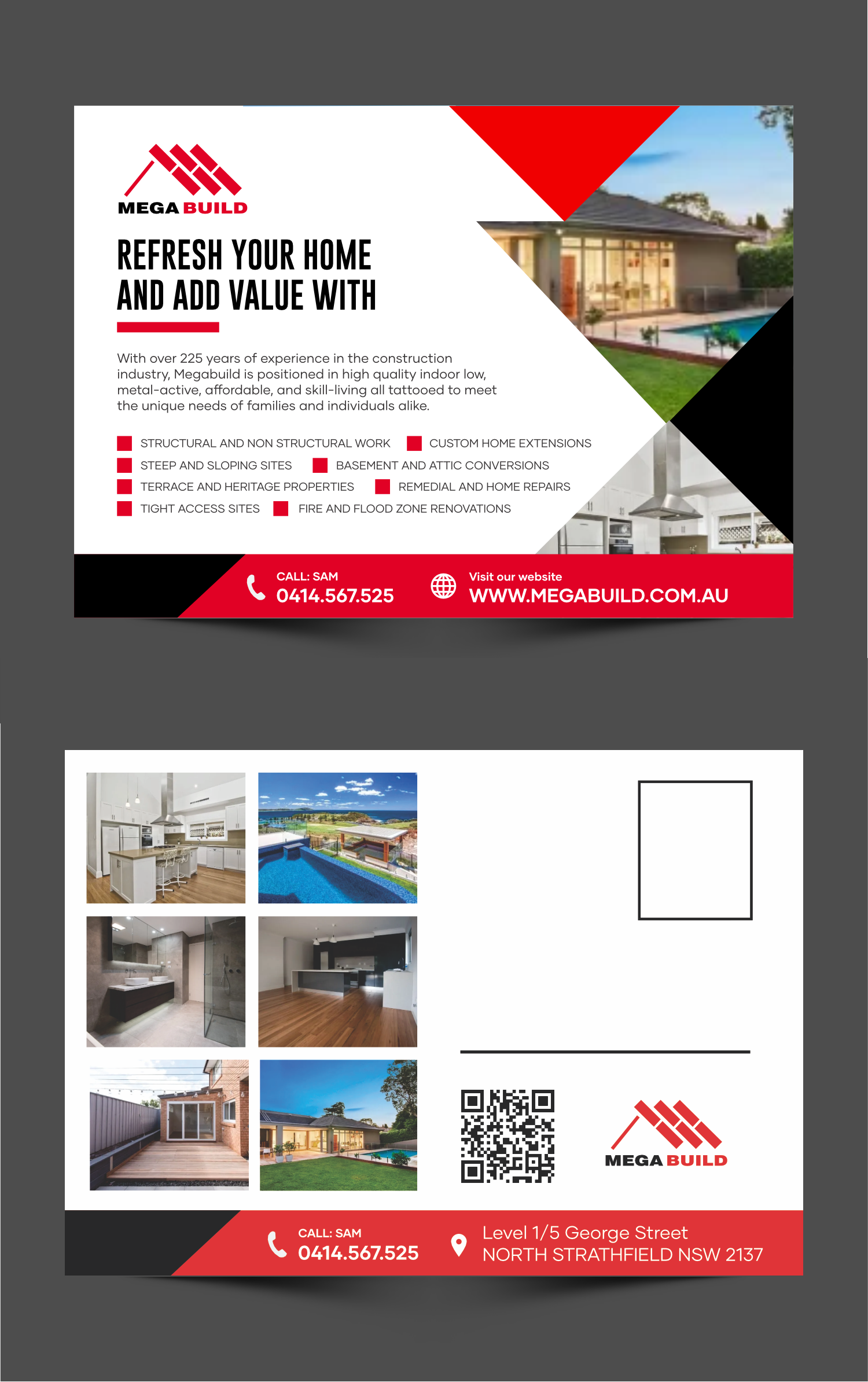 Design de Flyer par ThiagoB pour Megabuild Pty Ltd | Design #35419496