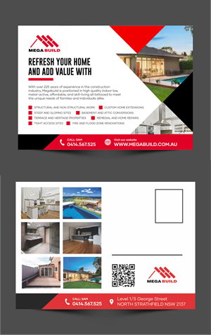 Design de Flyer par ThiagoB pour Megabuild Pty Ltd | Design : #35419496