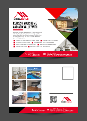 Design de Flyer par ThiagoB pour Megabuild Pty Ltd | Design : #35466019