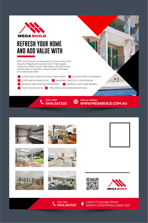 Design de Flyer par ThiagoB pour Megabuild Pty Ltd | Design : #35682602