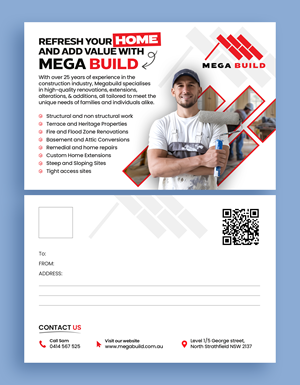 Design de Flyer par Graphic Guy pour Megabuild Pty Ltd | Design : #35425389
