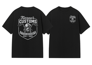 Diseño de Camiseta por NeilDesign para farrows Customs | Diseño: #35439550