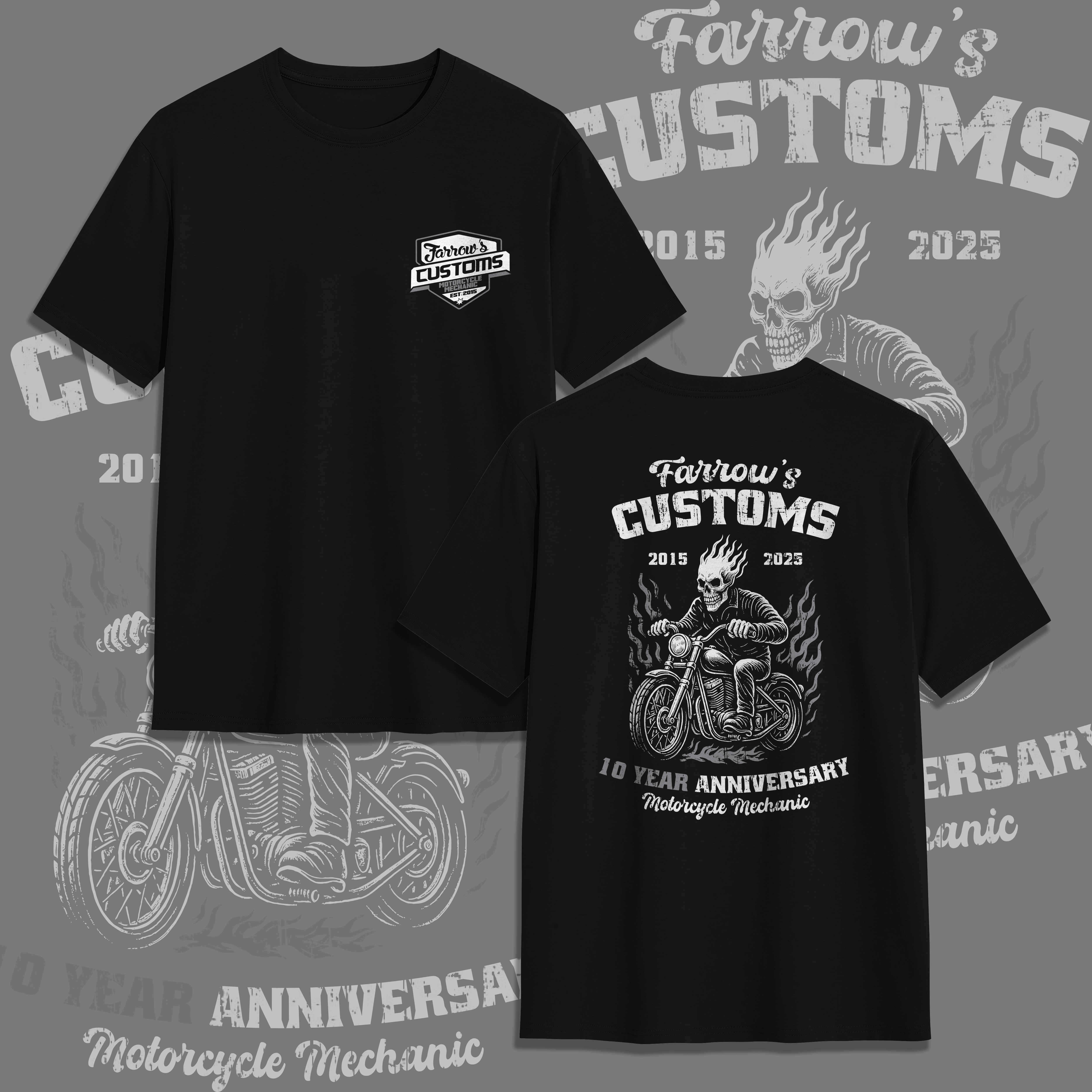 T-Shirt-Design von V FOUR Design für farrows Customs | Design #35431725