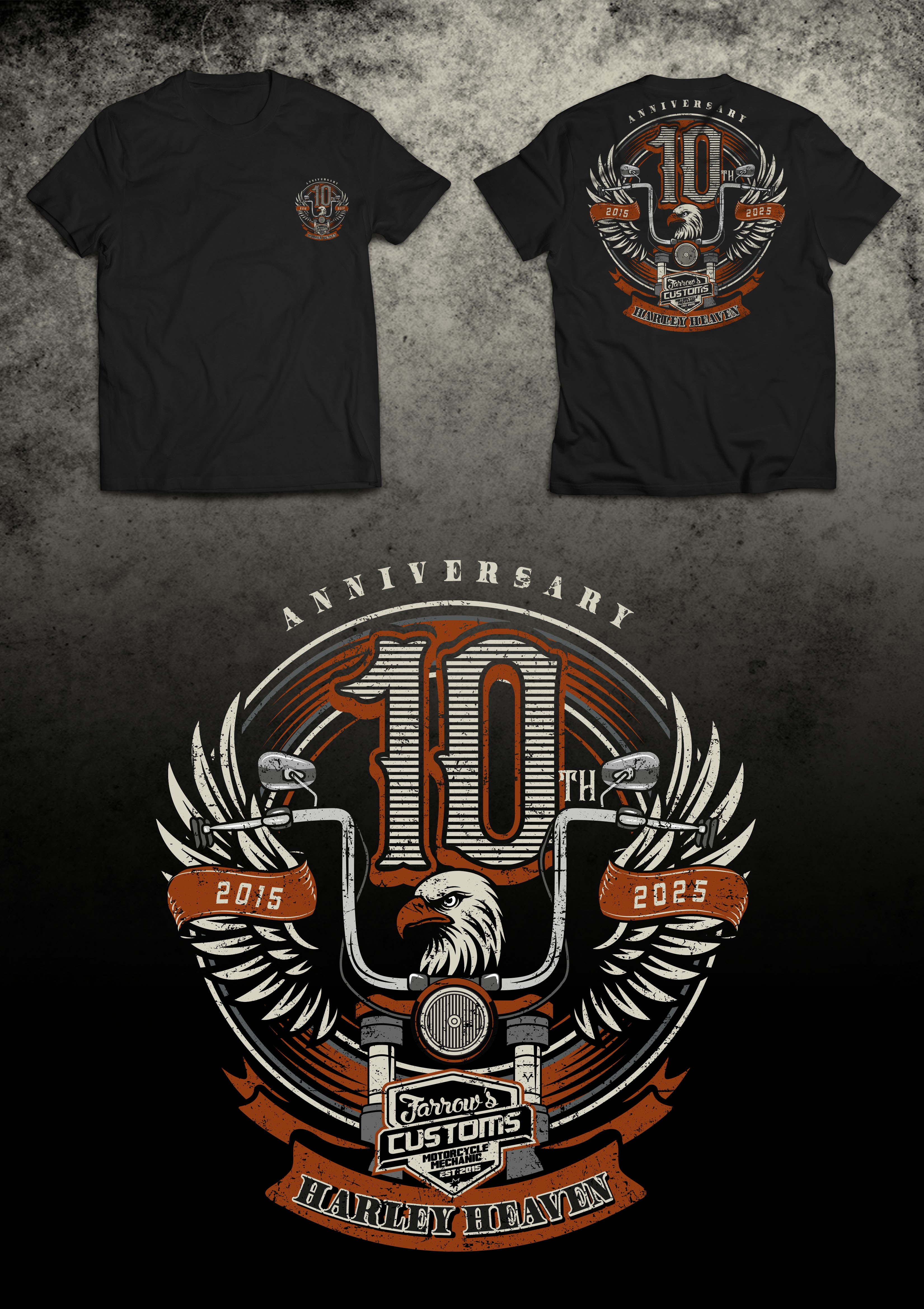 Diseño de Camiseta por KickArt para farrows Customs | Diseño #35429421