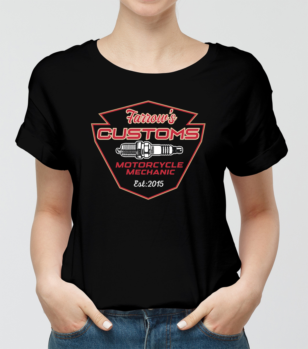 Diseño de Camiseta por Monica Frieda para farrows Customs | Diseño #35452505