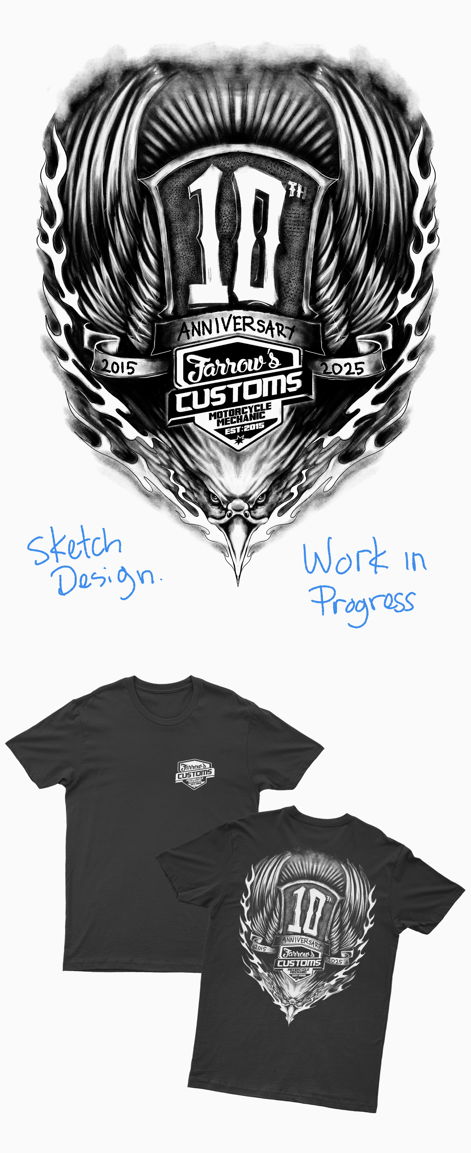 Design de T-shirt par guprulsugiyanto pour farrows Customs | Design #35431041