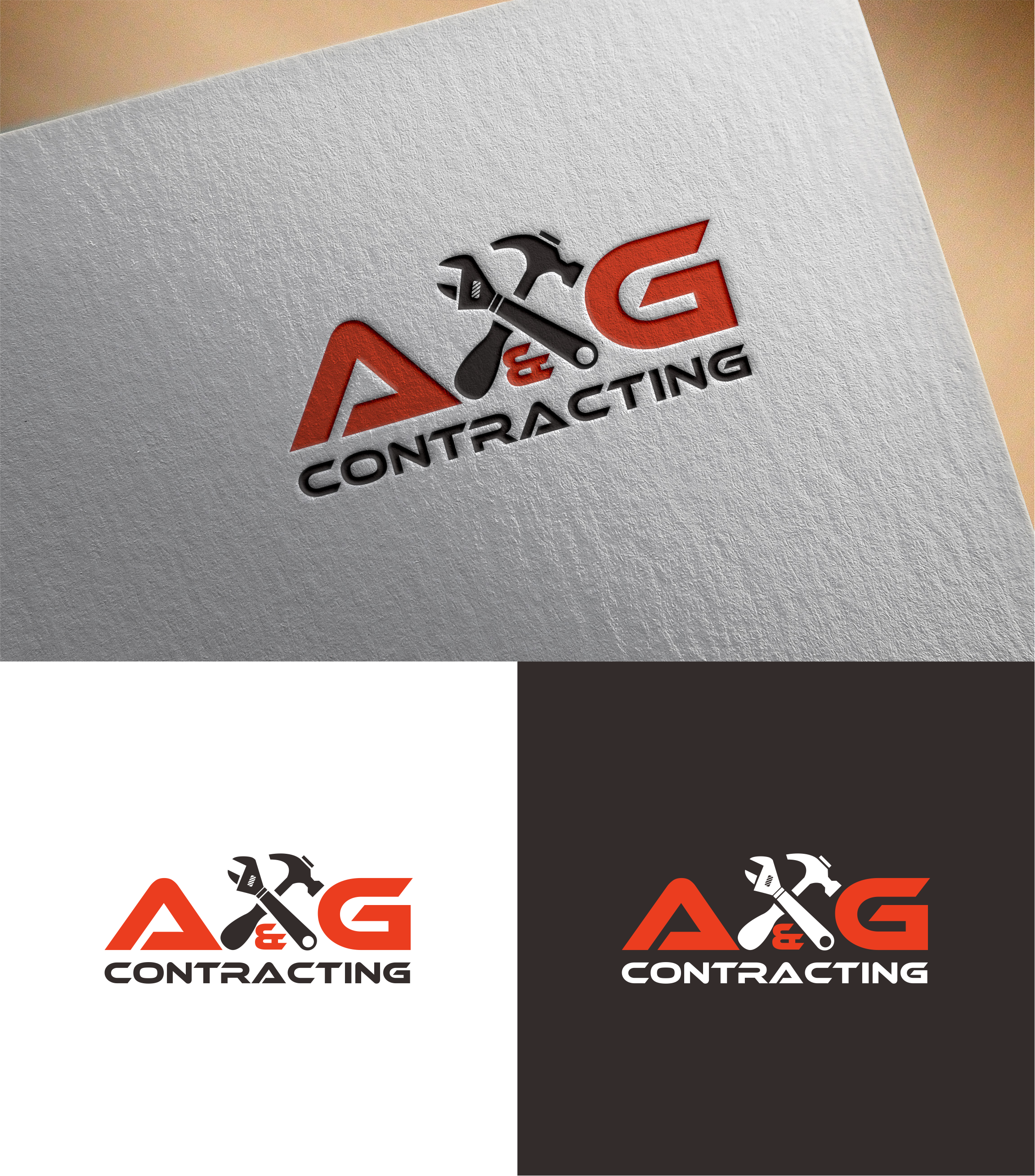 Diseño de Logo por healer1617 para A&G Contracting | Diseño #35428050