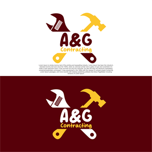 Logo-Design von diego costa für A&G Contracting | Design: #35428751