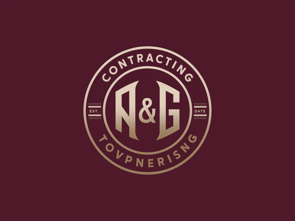 Diseño de Logo por Mukuuu para A&G Contracting | Diseño #35429887