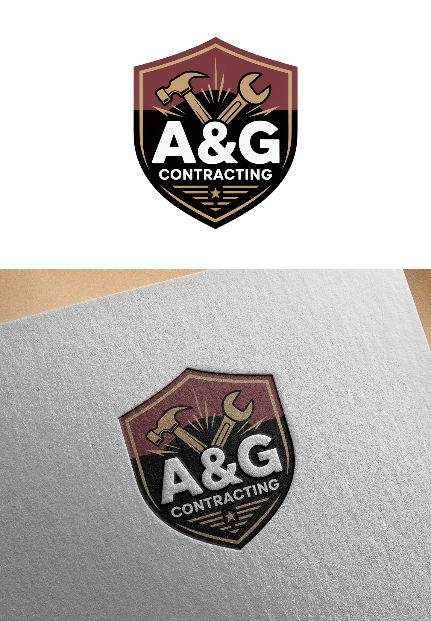 Logo Design by Soonia for A&G Contracting | Design #35429792