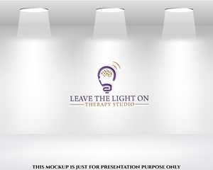 Logo Design by Razaq for Leave the Light On Therapy Studio | Design: #35432893