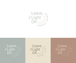 Diseño de Logo por Lilie para Leave the Light On Therapy Studio | Diseño: #35431089