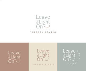 Diseño de Logo por Lilie para Leave the Light On Therapy Studio | Diseño: #35436014