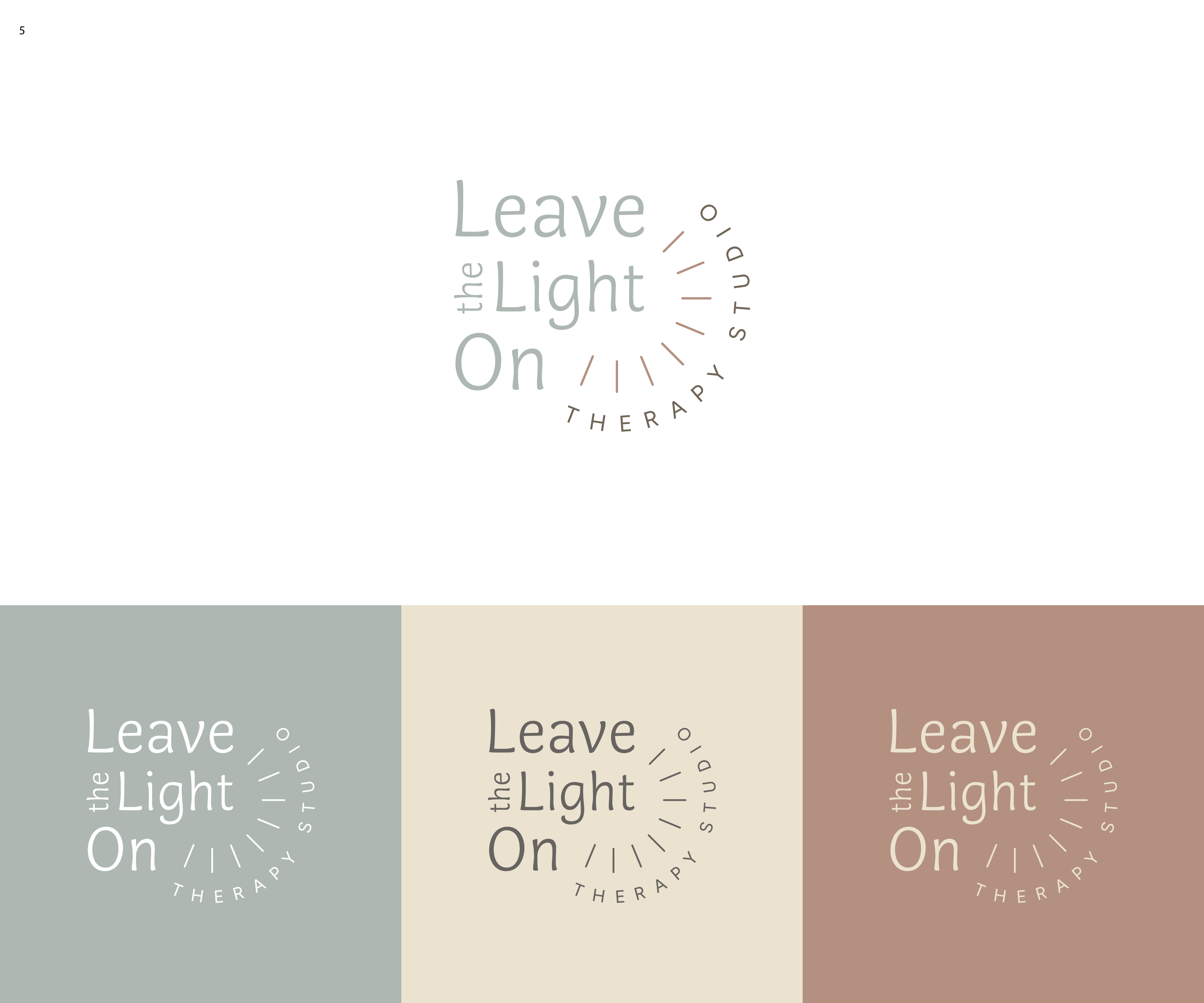 Design de Logo par Lilie pour Leave the Light On Therapy Studio | Design #35436017