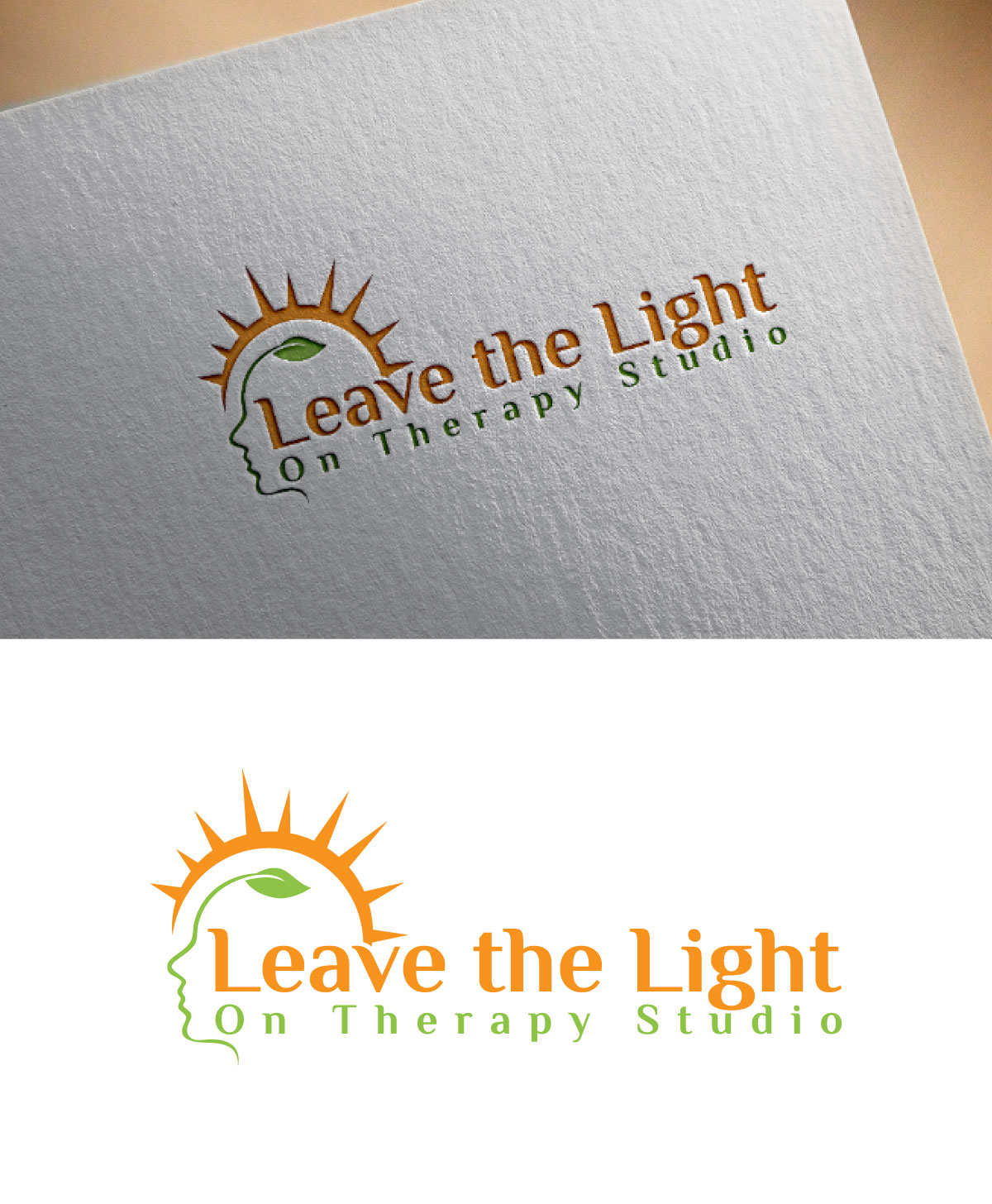 Logo Design by Mk_Graphix for Leave the Light On Therapy Studio | Design #35434603