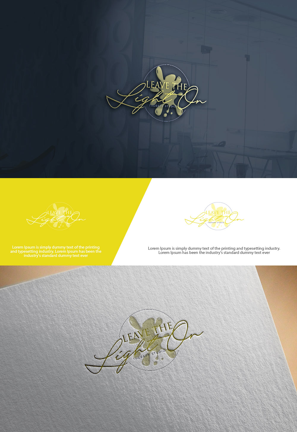 Design de Logo par sulemani  creation pour Leave the Light On Therapy Studio | Design #35459103