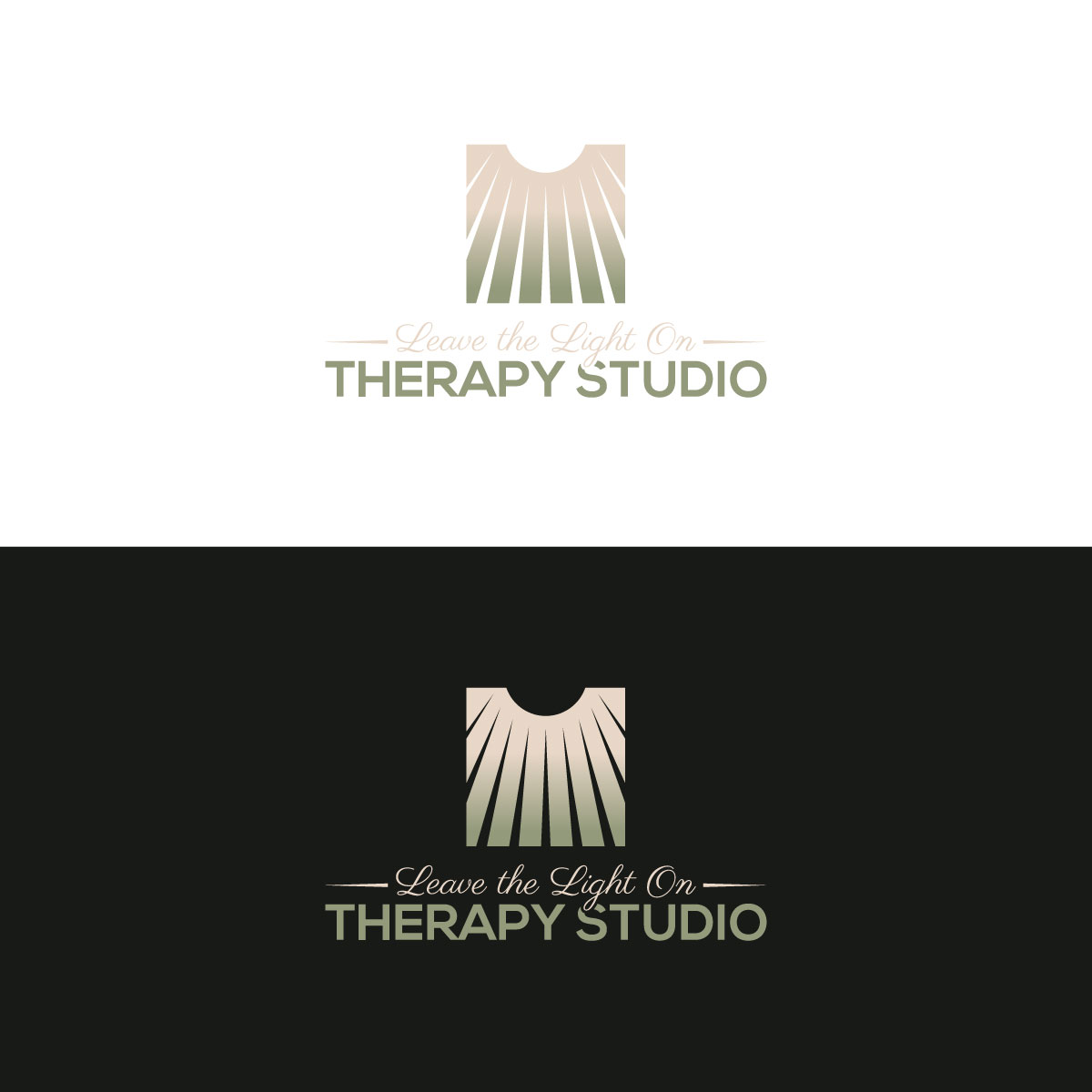 Logo Design by Alex Henry for Leave the Light On Therapy Studio | Design #35428016