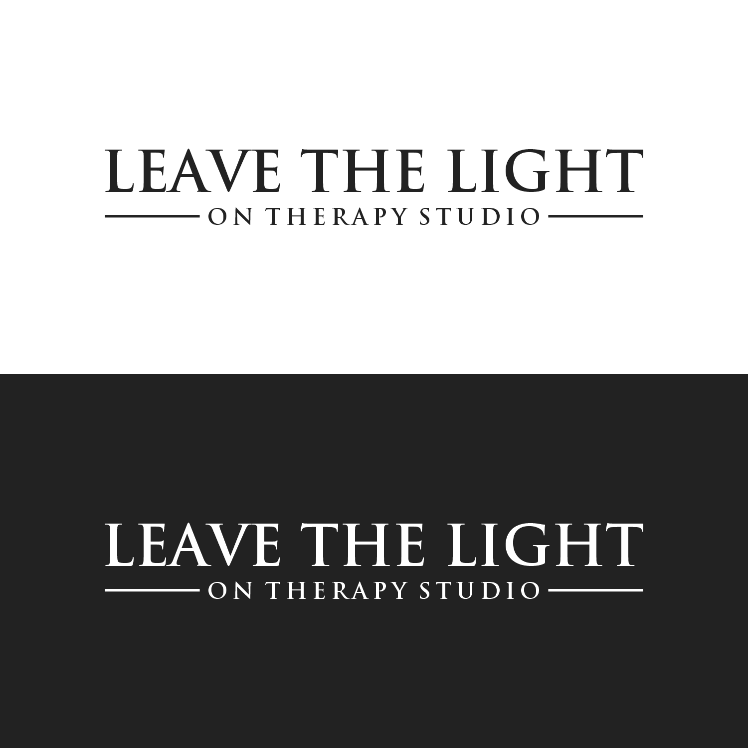 Logo Design by Solikin Design for Leave the Light On Therapy Studio | Design #35431519