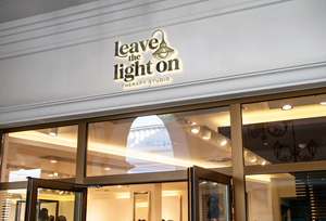 Diseño de Logo por bute para Leave the Light On Therapy Studio | Diseño: #35445941