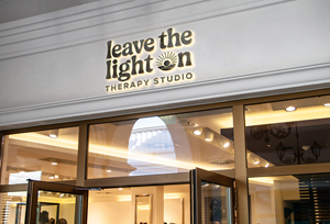 Diseño de Logo por bute para Leave the Light On Therapy Studio | Diseño: #35445942
