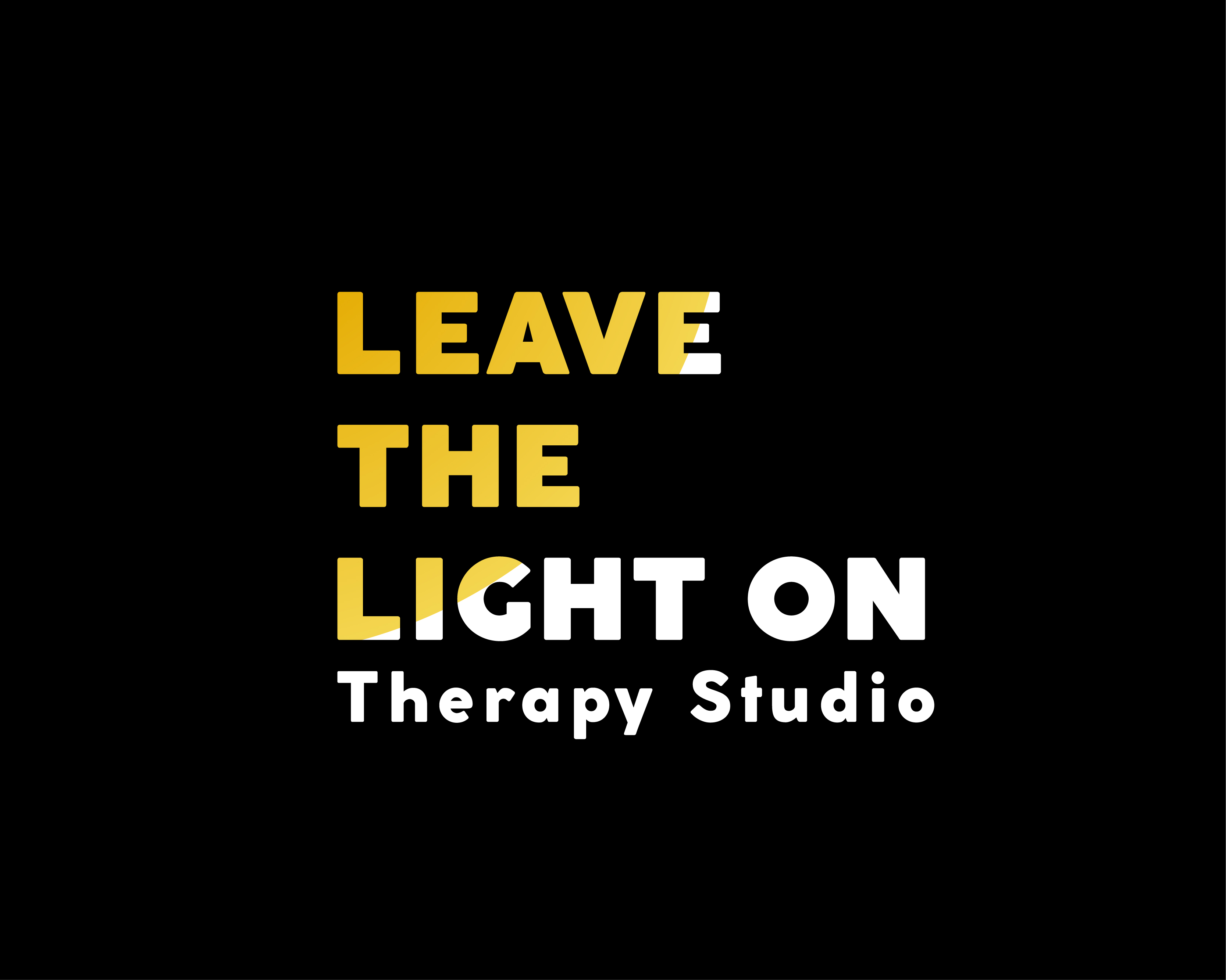 Logo Design by razertron for Leave the Light On Therapy Studio | Design #35461584