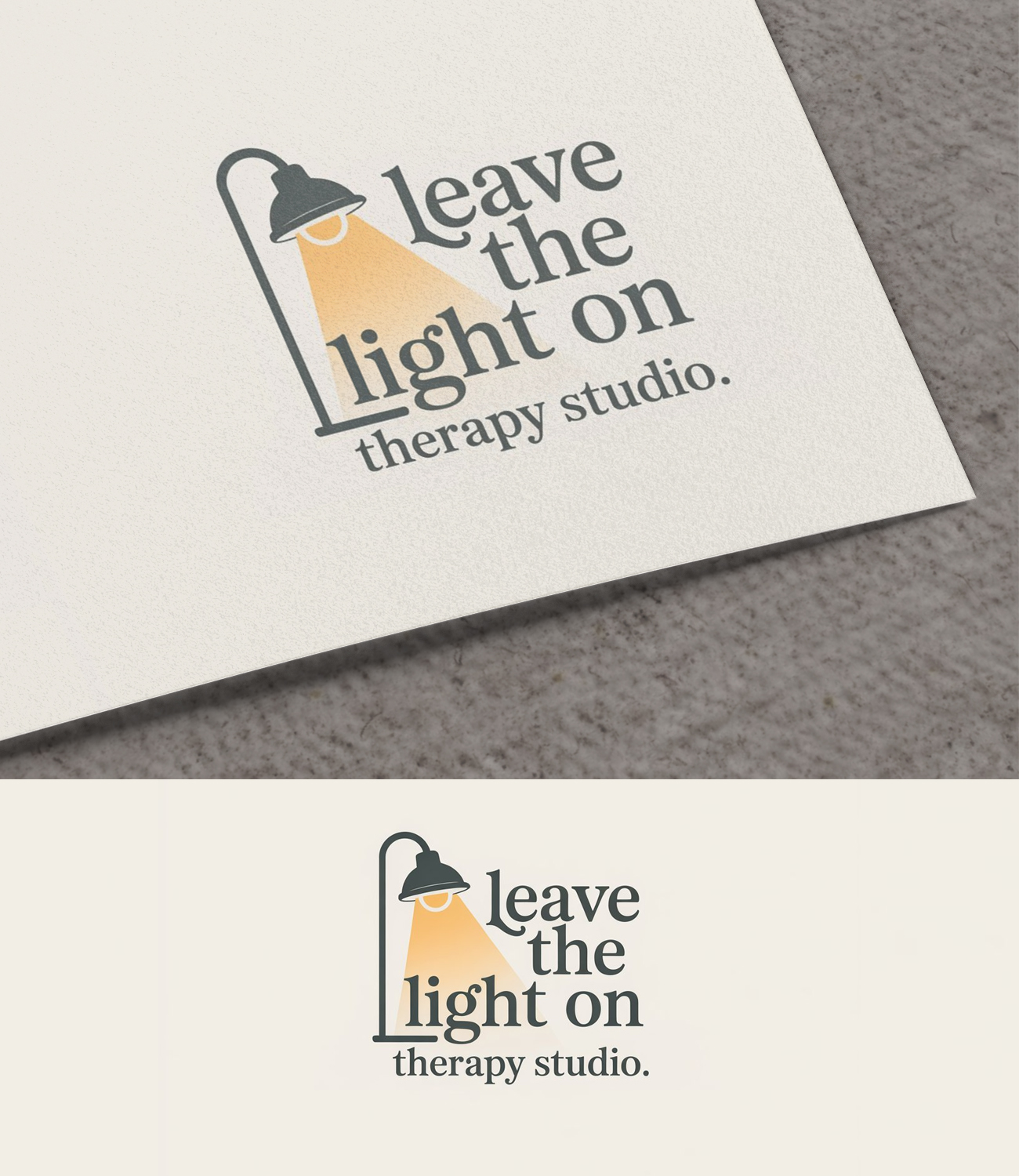 Diseño de Logo por yamnu para Leave the Light On Therapy Studio | Diseño #35441282