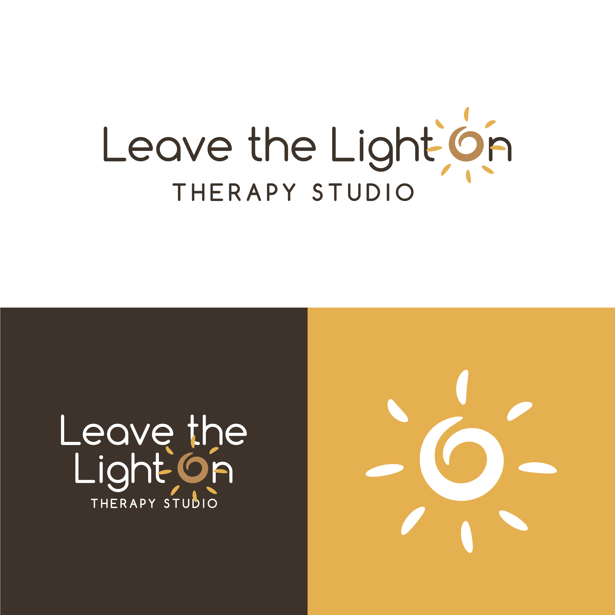 Design de Logo par dicubit pour Leave the Light On Therapy Studio | Design #35461898