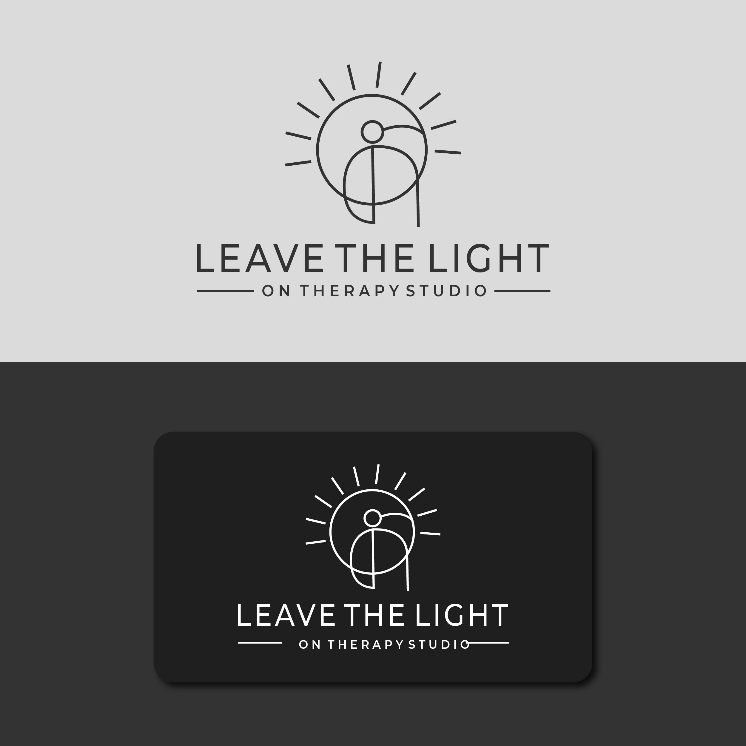 Design de Logo par CreativeFeather pour Leave the Light On Therapy Studio | Design #35446501