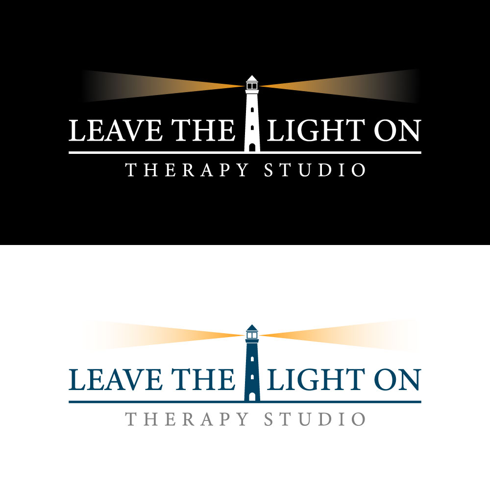 Logo Design by Znuj Esilas for Leave the Light On Therapy Studio | Design #35460804
