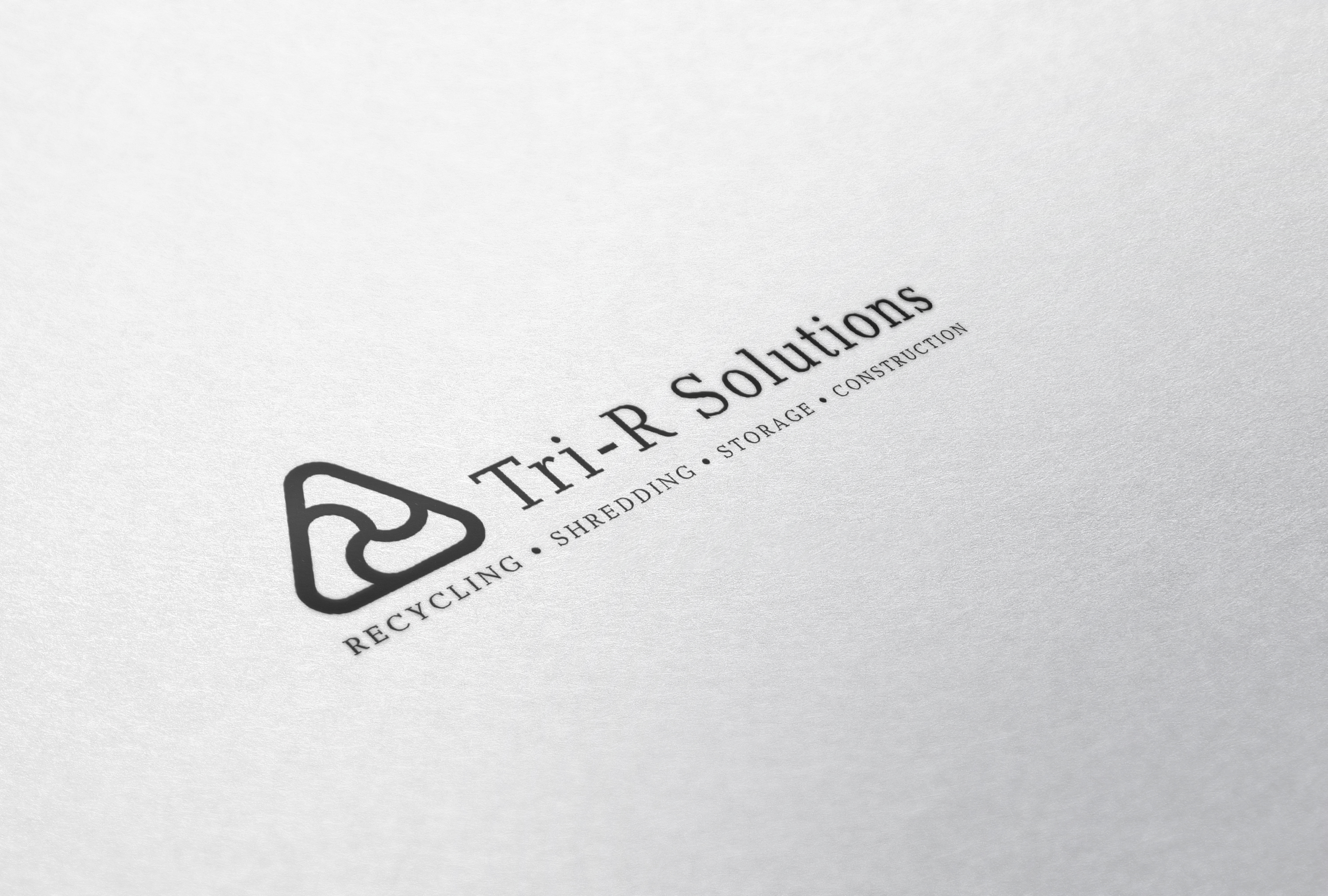 Diseño de Logo por Tube light para Tri R Recycling Ltd | Diseño #35460176