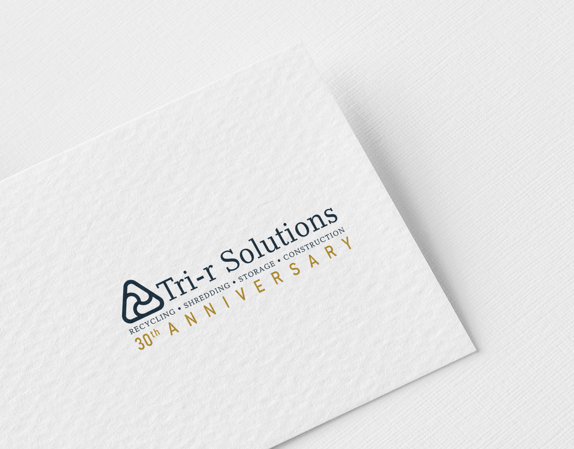 Logo Design by Tube light for Tri R Recycling Ltd | Design #35462945